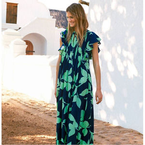 “NEW” Anthropologie Kaia Maxi Dress by Maeve $158 SMALL
